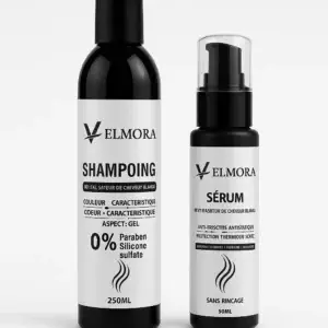 anti gris shampo and serum
